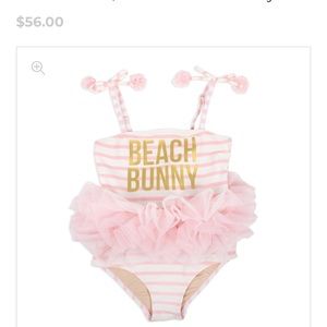 Toddler girl swim bikini swimsuit one piece w tulle